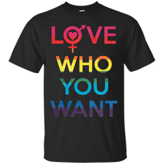 LGBT - Love Who You Want LGBT Pride lgbt T Shirt & Hoodie