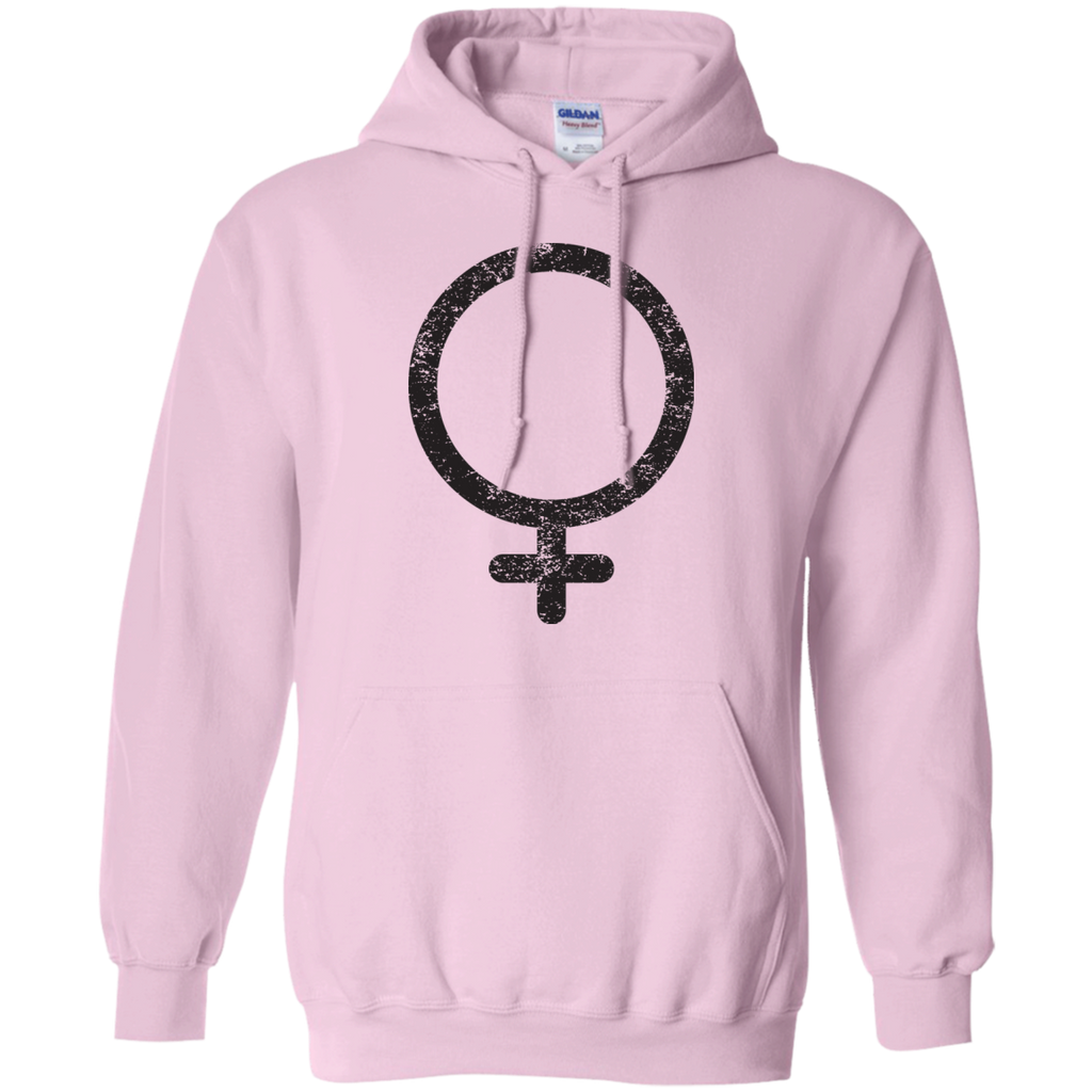 LGBT - Distressed FeministWoman Symbol equal rights T Shirt & Hoodie