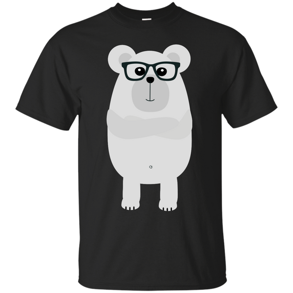 BEAR - Nerd Polar Bear T Shirt & Hoodie
