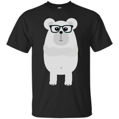 BEAR - Nerd Polar Bear T Shirt & Hoodie