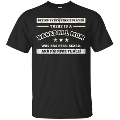 Mom - Baseball Mom play through T Shirt & Hoodie