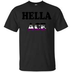 LGBT - Hella Ace asexual T Shirt & Hoodie