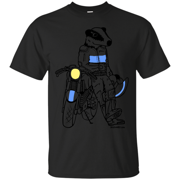 Biker - BIKER BADGER T Shirt & Hoodie