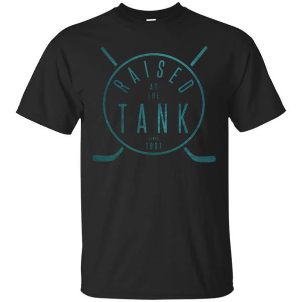 Hockey - Raised at the Tank sharks territory T Shirt & Hoodie