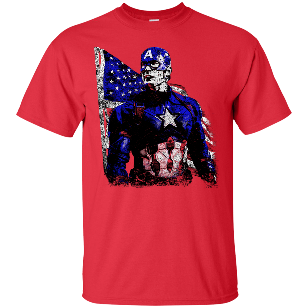 Marvel - America Captain America Red Shirt captain america T Shirt & Hoodie