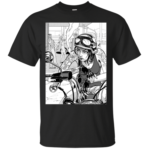 Biker - BIKER GIRL T Shirt & Hoodie