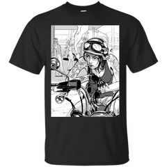 Biker - BIKER GIRL T Shirt & Hoodie