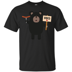 BBQ - BBQ Black bear with sausage T Shirt & Hoodie