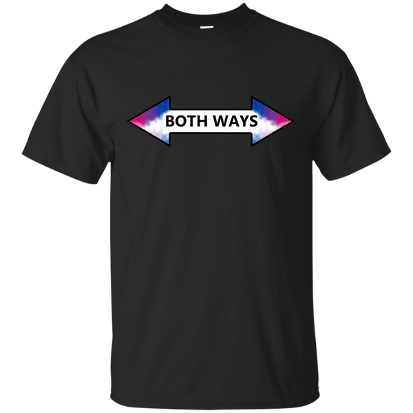 LGBT - Both Ways Bisexuality LGBT Pride Arrow Design bisexual T Shirt & Hoodie