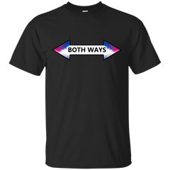 LGBT - Both Ways Bisexuality LGBT Pride Arrow Design bisexual T Shirt & Hoodie