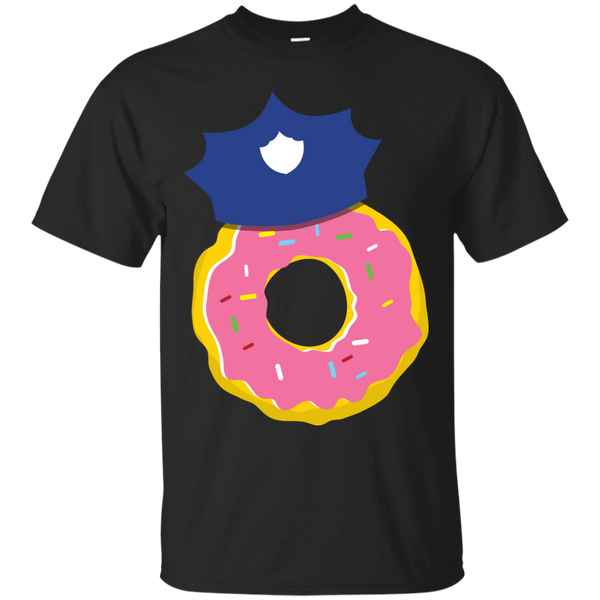 Mom - Doughnut in a police officers hat justice T Shirt & Hoodie