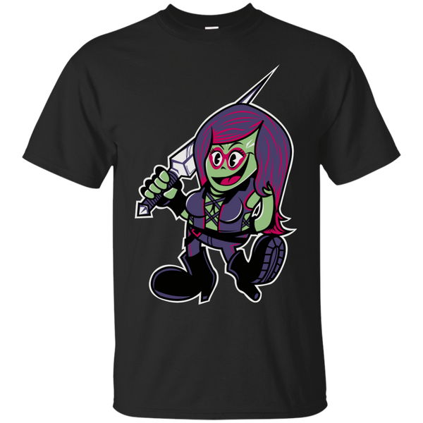 Marvel - GAMORA VINTAGE CARTOON STYLE geek T Shirt & Hoodie