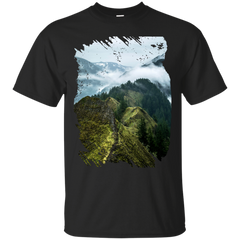 Camping - Mountain Range mountains T Shirt & Hoodie