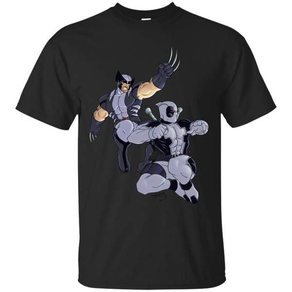 Marvel - Wolverine and Deadpool XForce TeamUp XMen Shirt mutant T Shirt & Hoodie