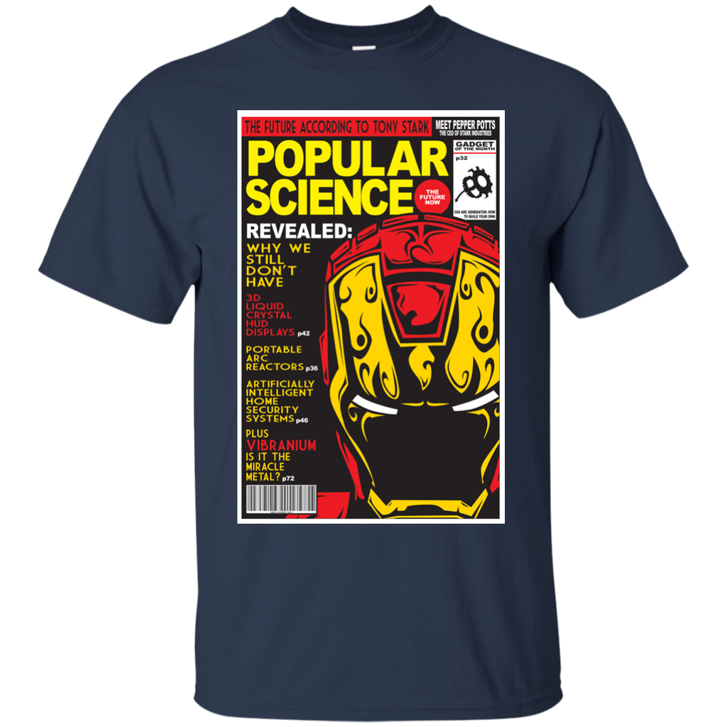 Marvel - Iron Man Popular Science magazine T Shirt & Hoodie