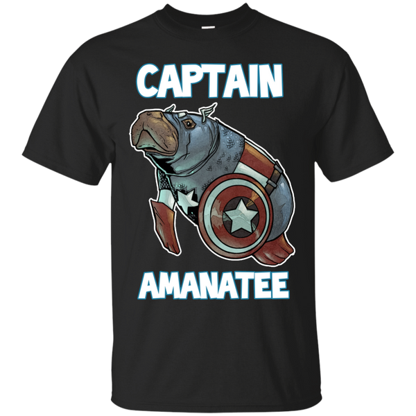 Marvel - Captain Amanatee manatee T Shirt & Hoodie
