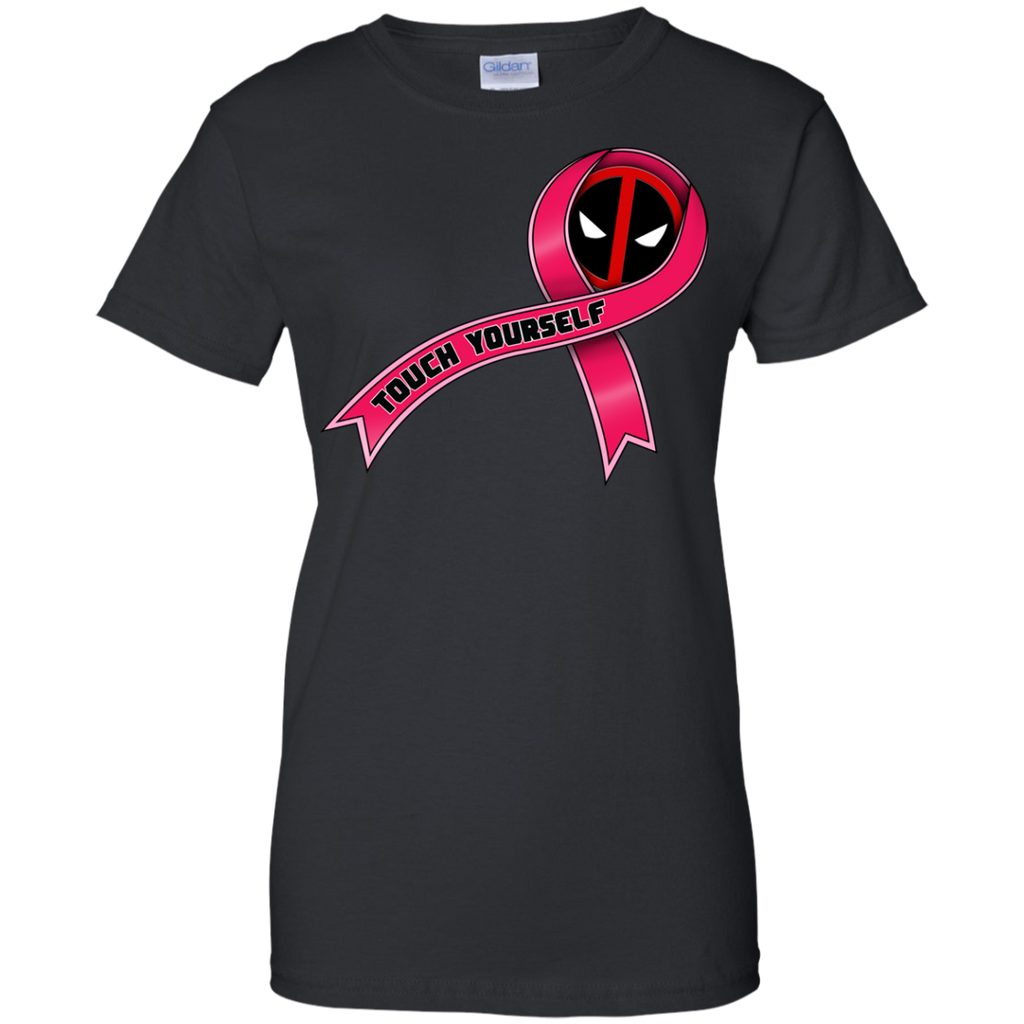 Marvel - Deadpool Touch Yourself Pink Ribbon wade wilson T Shirt & Hoodie