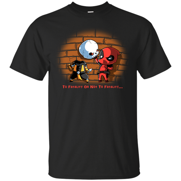 Marvel - TO FATALITY OR NOT TO FATALITY deadpool T Shirt & Hoodie