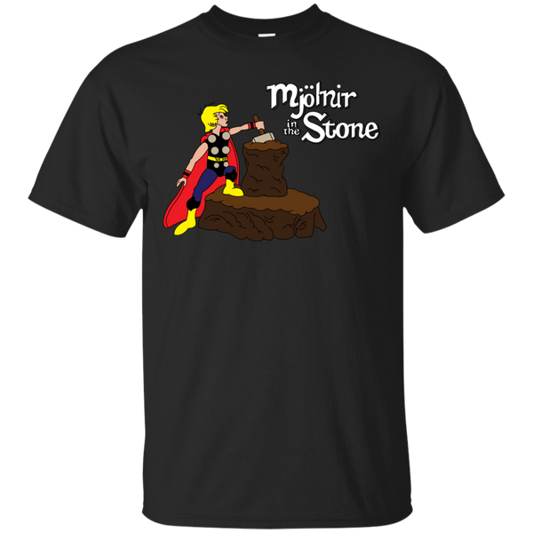 Marvel - Mjolnir in the Stone Classic Thor geek T Shirt & Hoodie