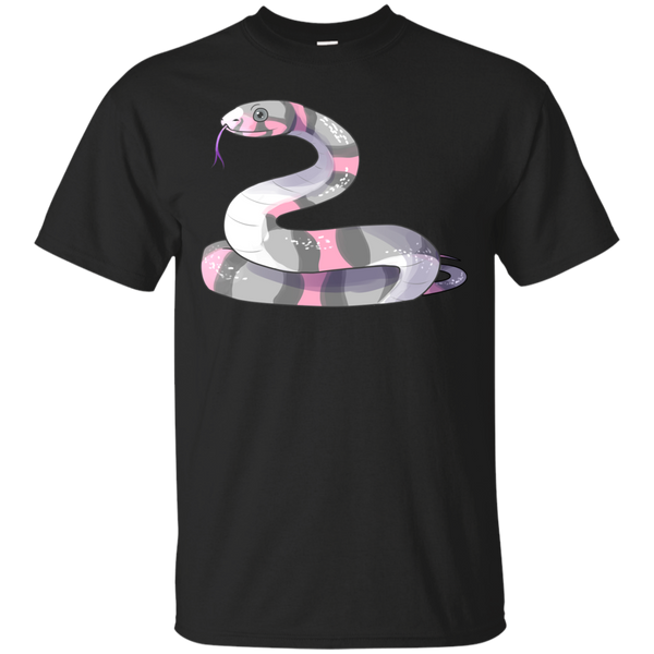 LGBT - Demigirl Snake reptile T Shirt & Hoodie