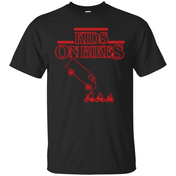 Stranger Things - Kids On Bikes stranger things T Shirt & Hoodie