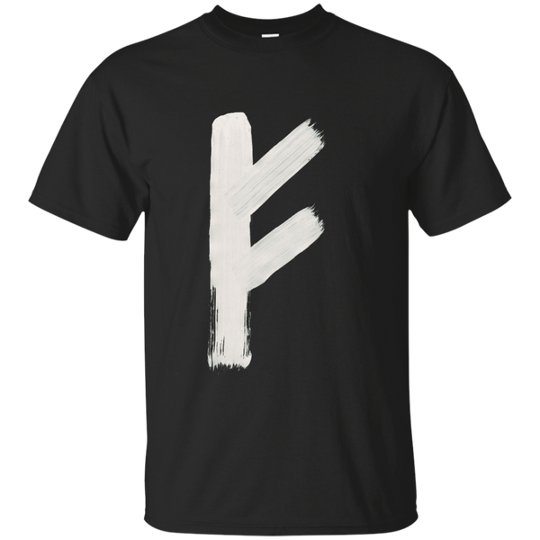CALLIGRAPHY - AngloSaxon Futhorc Feoh Wealth f Inverted T Shirt & Hoodie