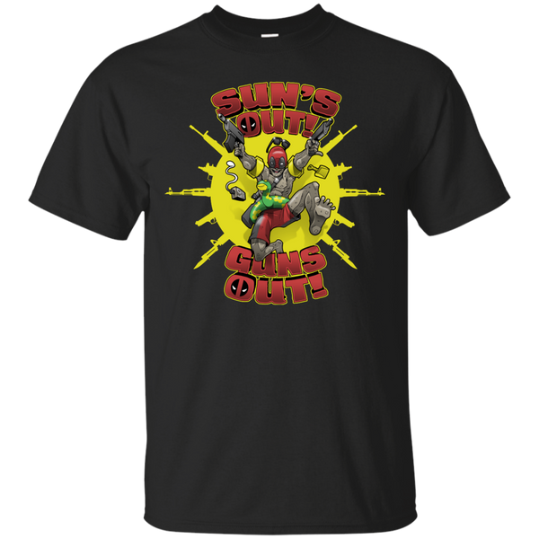 Marvel - Suns out Guns  ammo out deadpool T Shirt & Hoodie