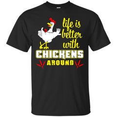 Mechanic - LIFE IS BETTER WITH CHICKENS AROUND T Shirt & Hoodie