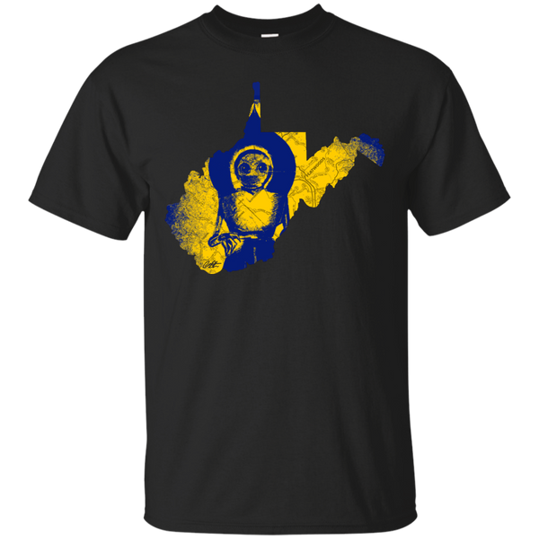 Mother - WV Monster 5 Blue and Gold flatwoods monster T Shirt & Hoodie