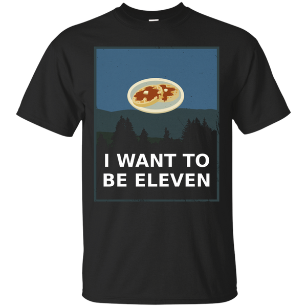 Stranger Things - I Want To Be Eleven upside down T Shirt & Hoodie