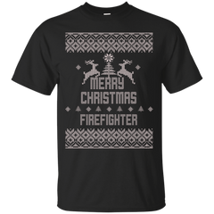 Firefighter - Merry Christmas Firefighter firefighter T Shirt & Hoodie