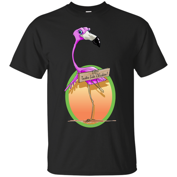 Camping - Tastes Like Chicken flamingo T Shirt & Hoodie