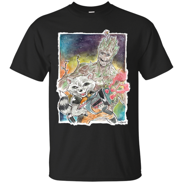 Marvel - Rocket and Groot guardians of the galaxy T Shirt & Hoodie