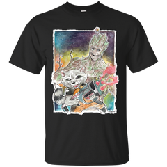 Marvel - Rocket and Groot guardians of the galaxy T Shirt & Hoodie