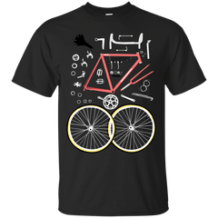 Biker - BICYCLE PARTS T Shirt & Hoodie