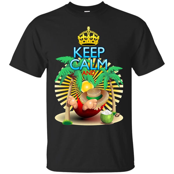 KEEP CALM - Keep Calm andRelax on Hammock T Shirt & Hoodie