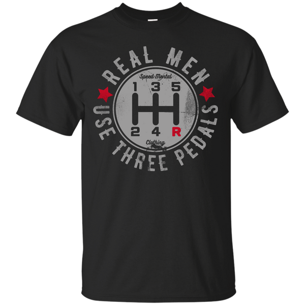 Mechanic - REAL MEN USE THREE PEDALS T Shirt & Hoodie