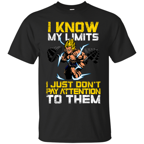 Dragon Ball - Majin Vegetas GYM  LIMITLESS motivation T Shirt & Hoodie