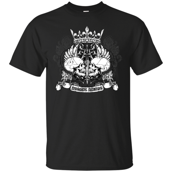 Biker - Crowned Skulls T Shirt & Hoodie