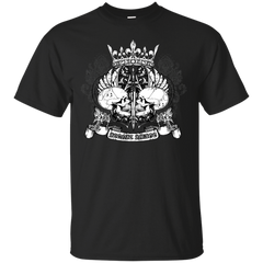 Biker - Crowned Skulls T Shirt & Hoodie