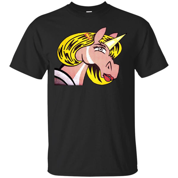 BARRETTE - Unicorn Girl With Barrette T Shirt & Hoodie