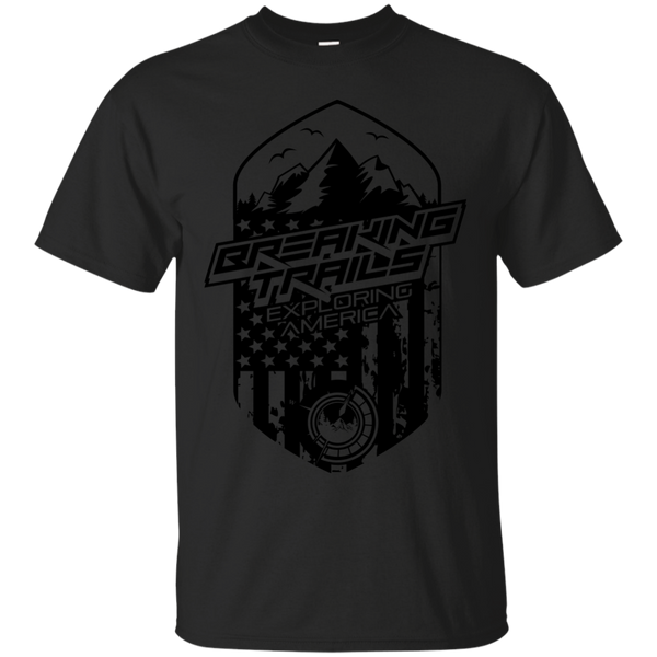 Camping - BREAKING TRAILS exploring america T Shirt & Hoodie
