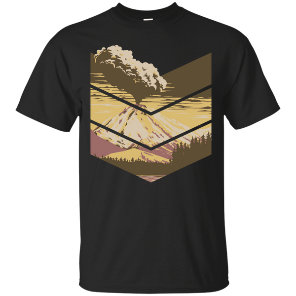 Camping - Volcano mountain T Shirt & Hoodie