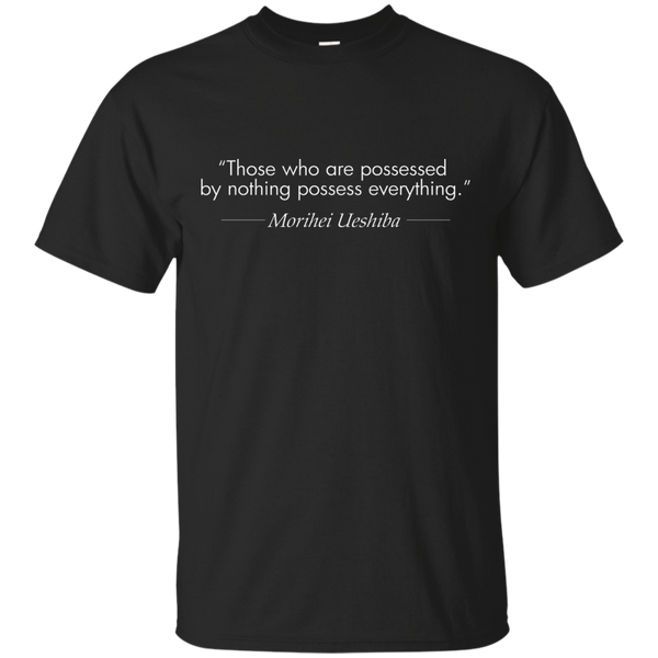 AIKIDO - Possessed by Nothing White T Shirt & Hoodie