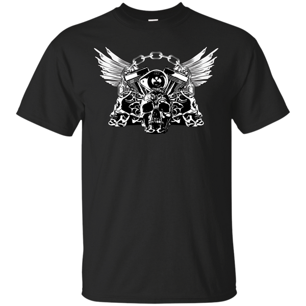 Biker - TRIBAL SKULLS BIKER DESIGN 6 T Shirt & Hoodie