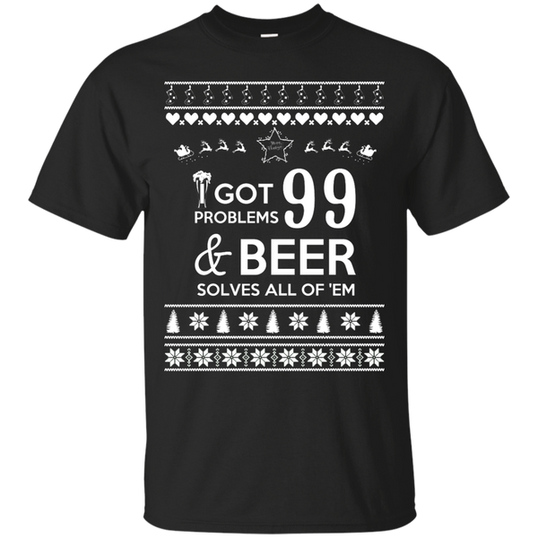 BEER - Merry Christmas Beer T Shirt & Hoodie