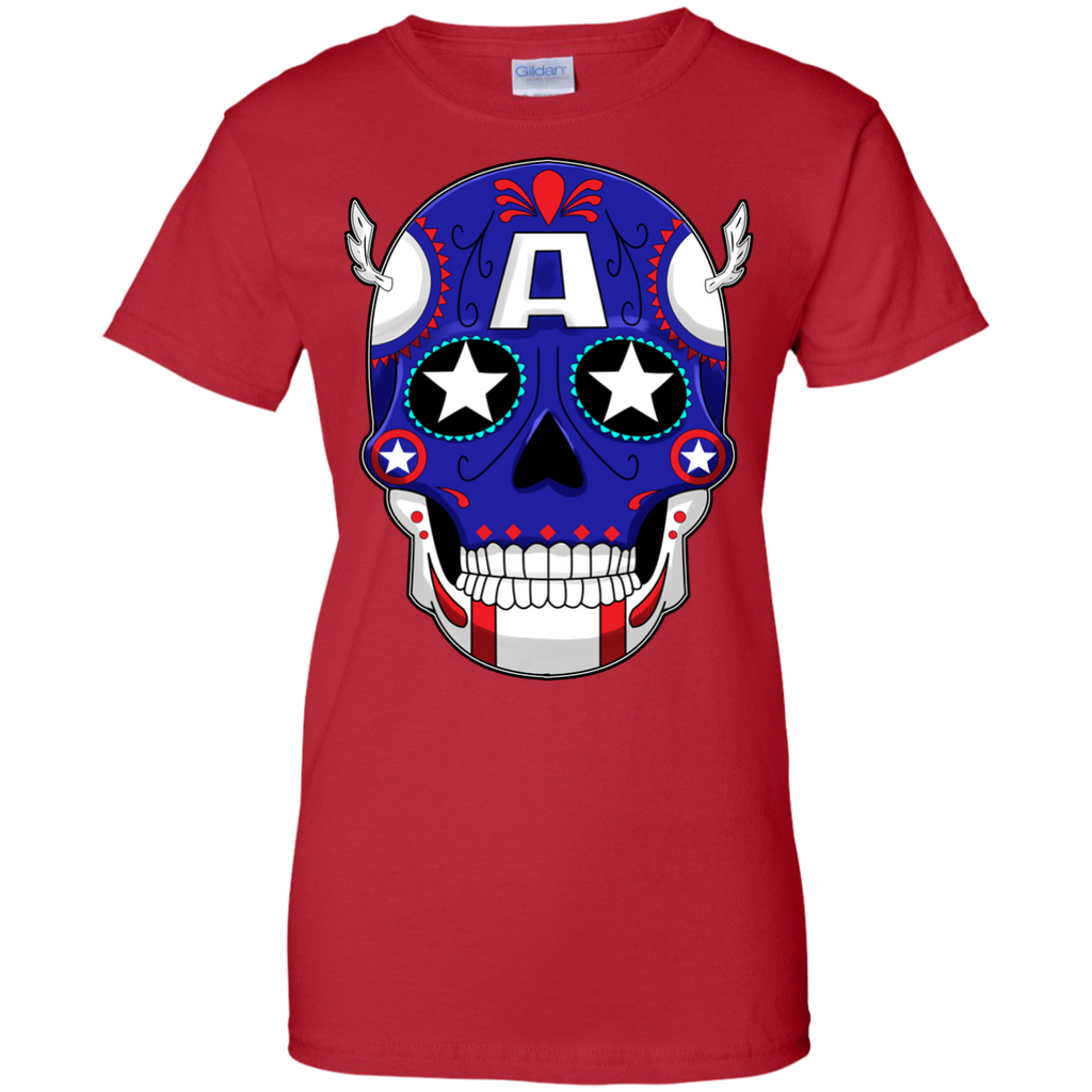 Marvel - Captain America  Sugar Skull ironman T Shirt & Hoodie