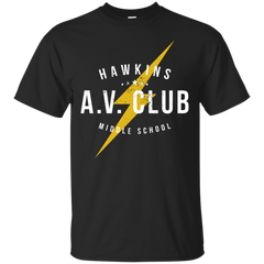 Stranger Things - Hawkins AV Club aged look hawkins T Shirt & Hoodie