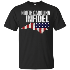 AMERICAN - North Carolina Infidel T Shirt & Hoodie
