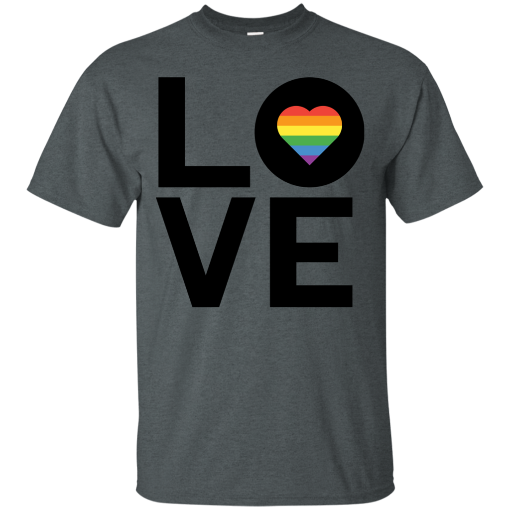 LGBT - LGBT Rainbow Love TShirt Gay Lesbian Inspired Rainbow Heart LGBT Pride gay pride pin T Shirt & Hoodie